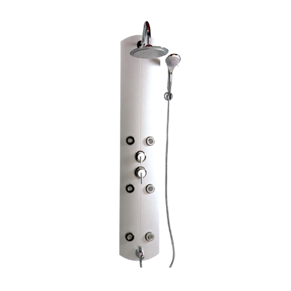 Arc Aluminum Alloy Shower Panel-LX-118