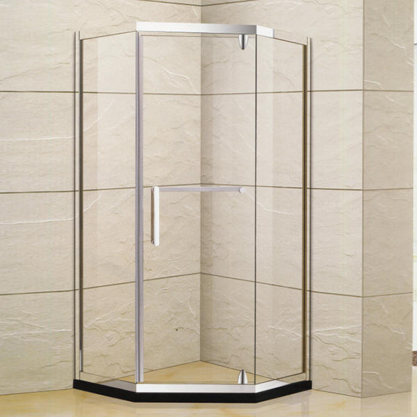 Stainless Steel Diamond Shaped Shower Enclosure-LX-1336