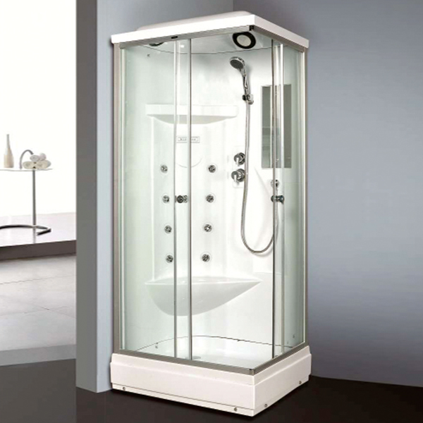 White ABS Wall Material Shower Cabin-LX-2032
