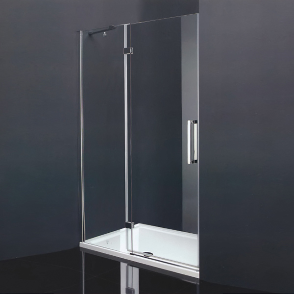 Frameless Shower Screen With Support Rob-LX-3199